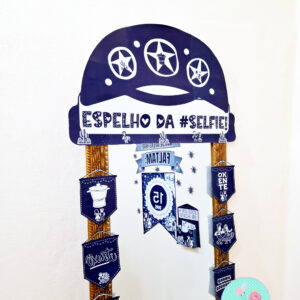 Espelho da selfie- Festa Junina- Cordel